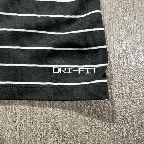 Nike Alabama Crimson Tide Dri-Fit Polo Black Stripe Large - Picture 5 of 7